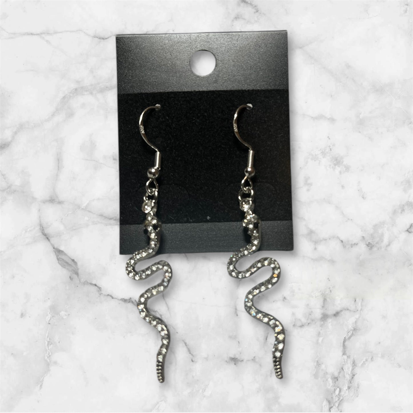 Snake earrings