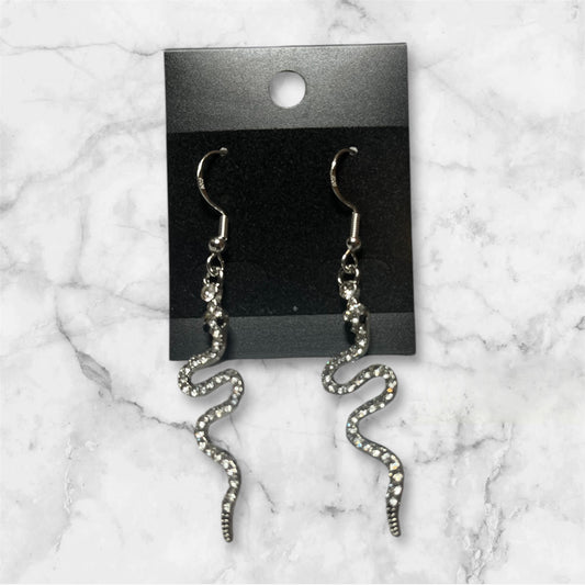 Snake earrings