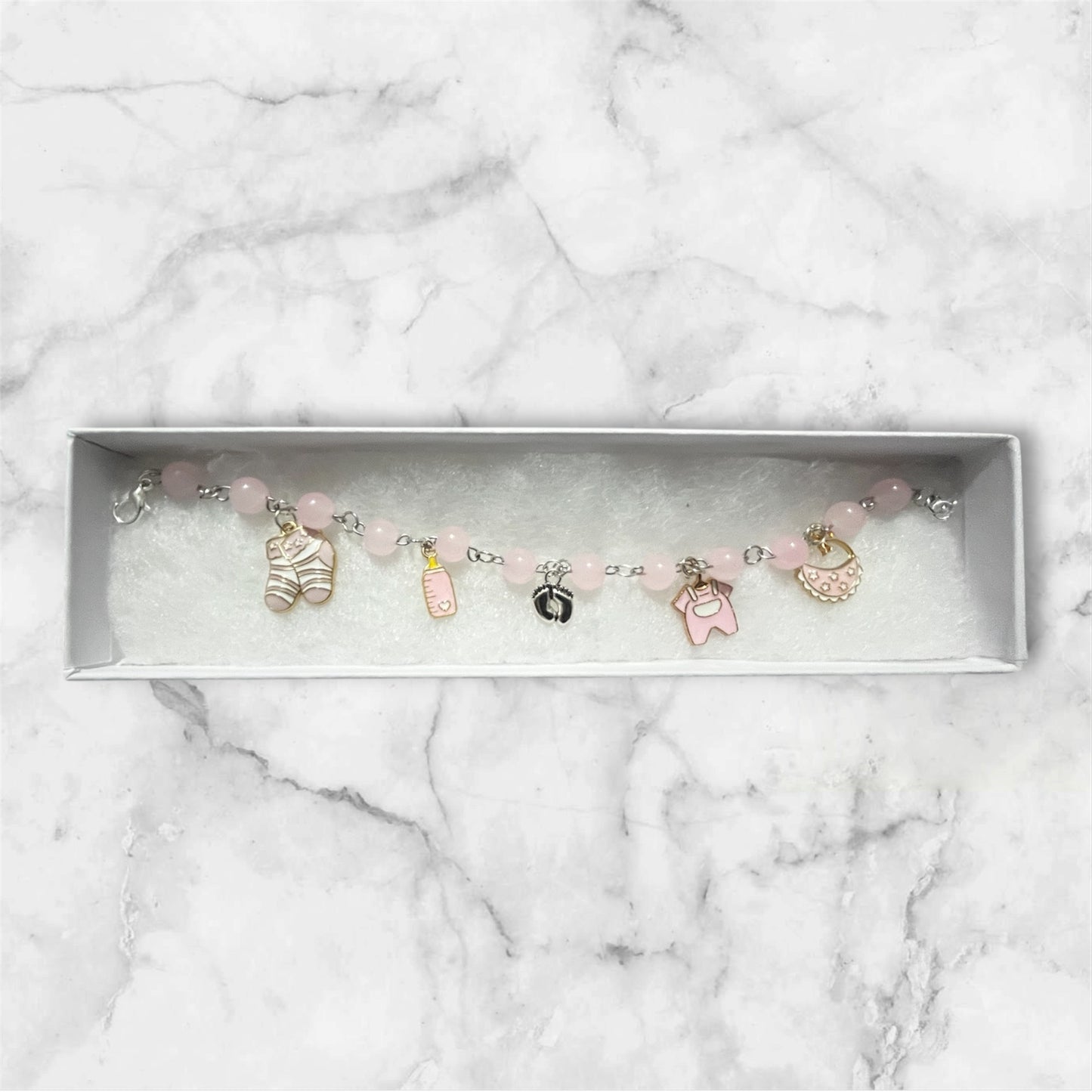 New baby charm bracelet